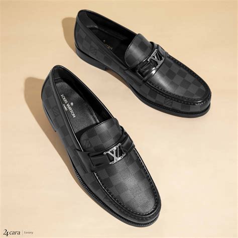 lv mens loafers|louis vuitton major loafer.